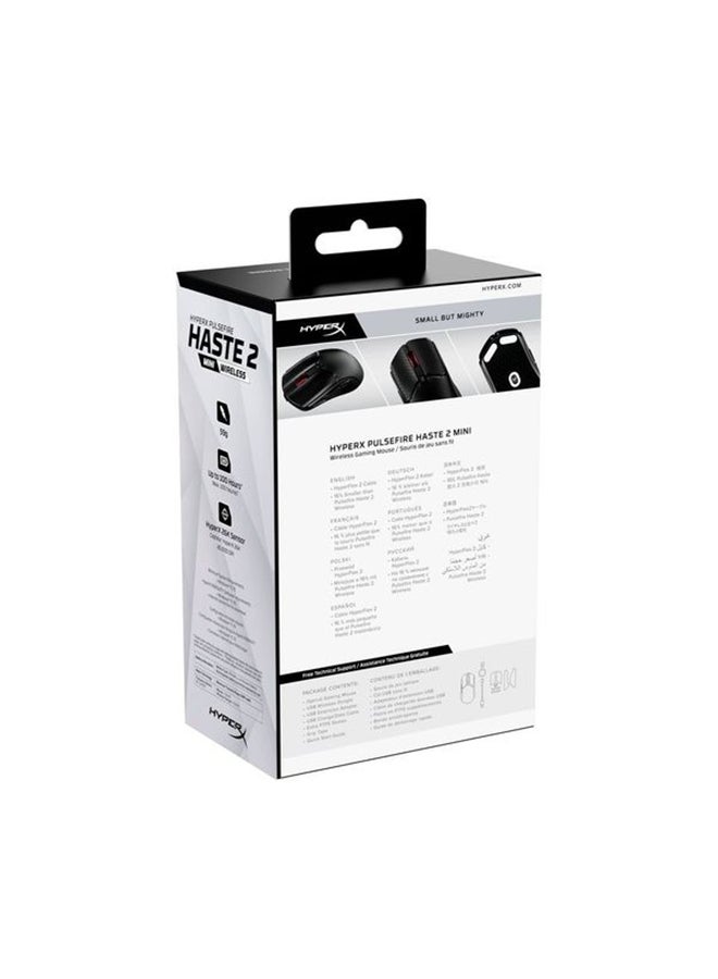 Pulsefire Haste 2 Mini – Wireless Gaming Mouse For Pc Compact Lightweight Bluetooth 2.4Ghz Black