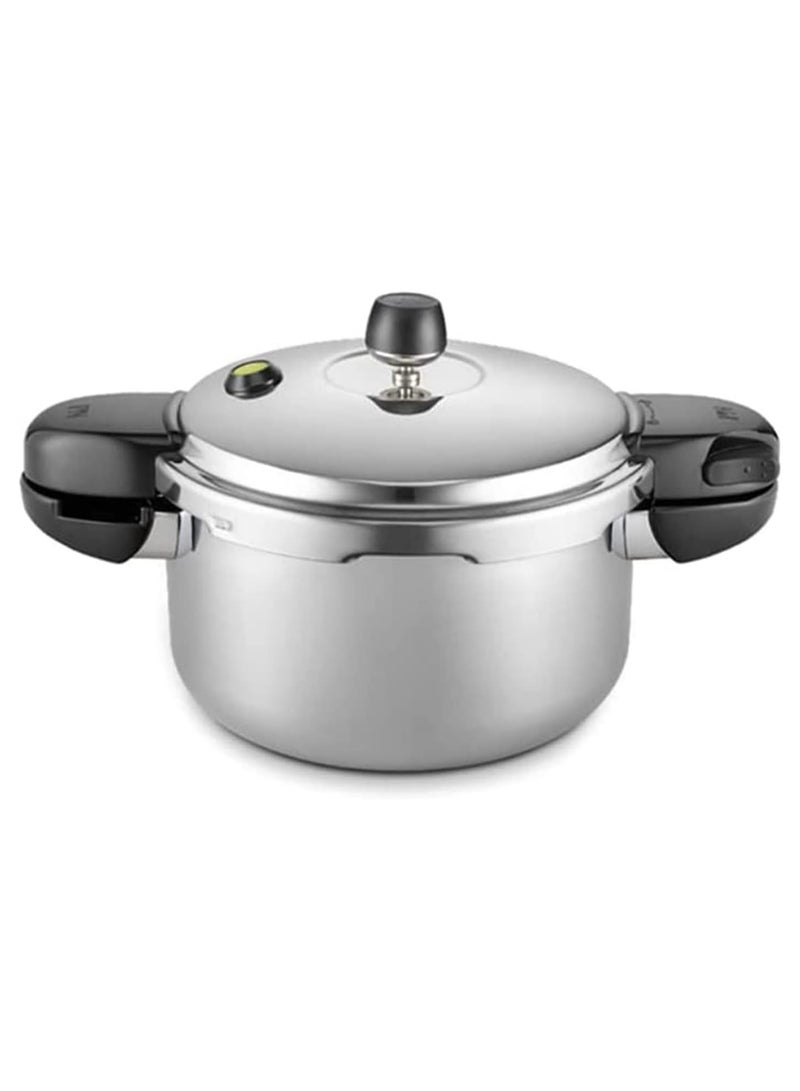 Poong Nyun Pressure Cooker Stainless Steel Hiklad Power, Home Kitchen Silver PN Pressure Cooker. Made in Korea (6.0 L)