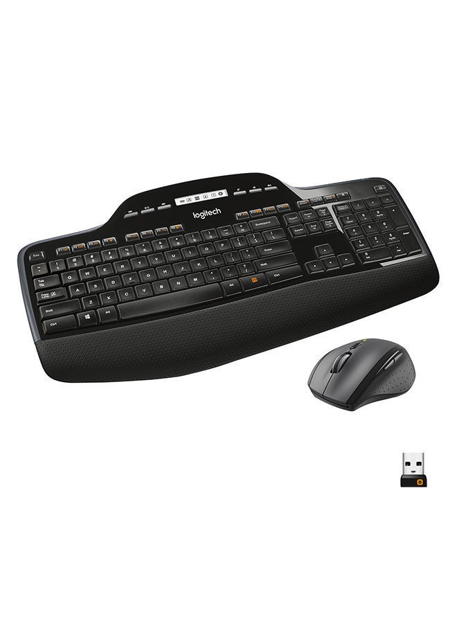 MK710 Performance Wireless Keyboard And Mouse Combo US-English black
