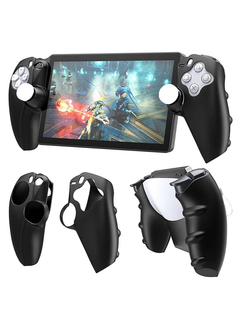 Protective Case for Playstation Portal Remote Player Soft Silicone Protective Skin Cover Game Accessories Kit for PS5 Portal 2023 (Not Included Keycap)