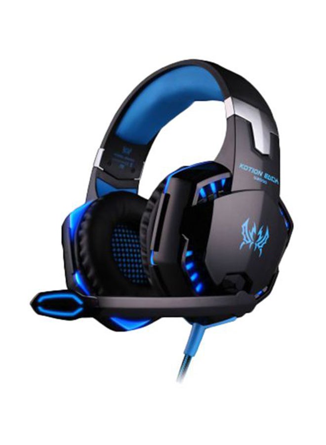 3.5mm Wired Over-Ear LED Gaming Headphone With Mic