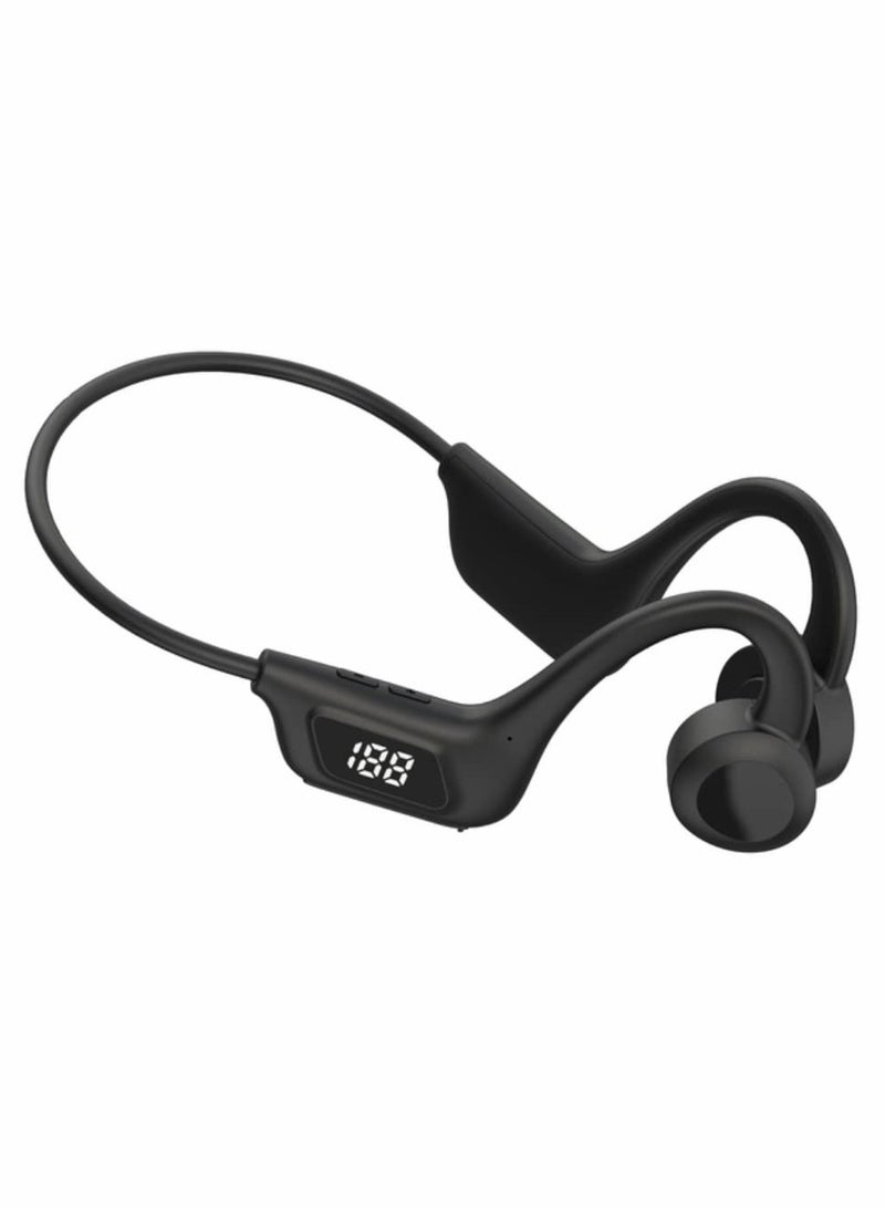 Bluetooth Headphones Bone Conduction Open Ear Wireless earphone Sport Headset Waterproof with Mic for Gym, Cycling, Hiking