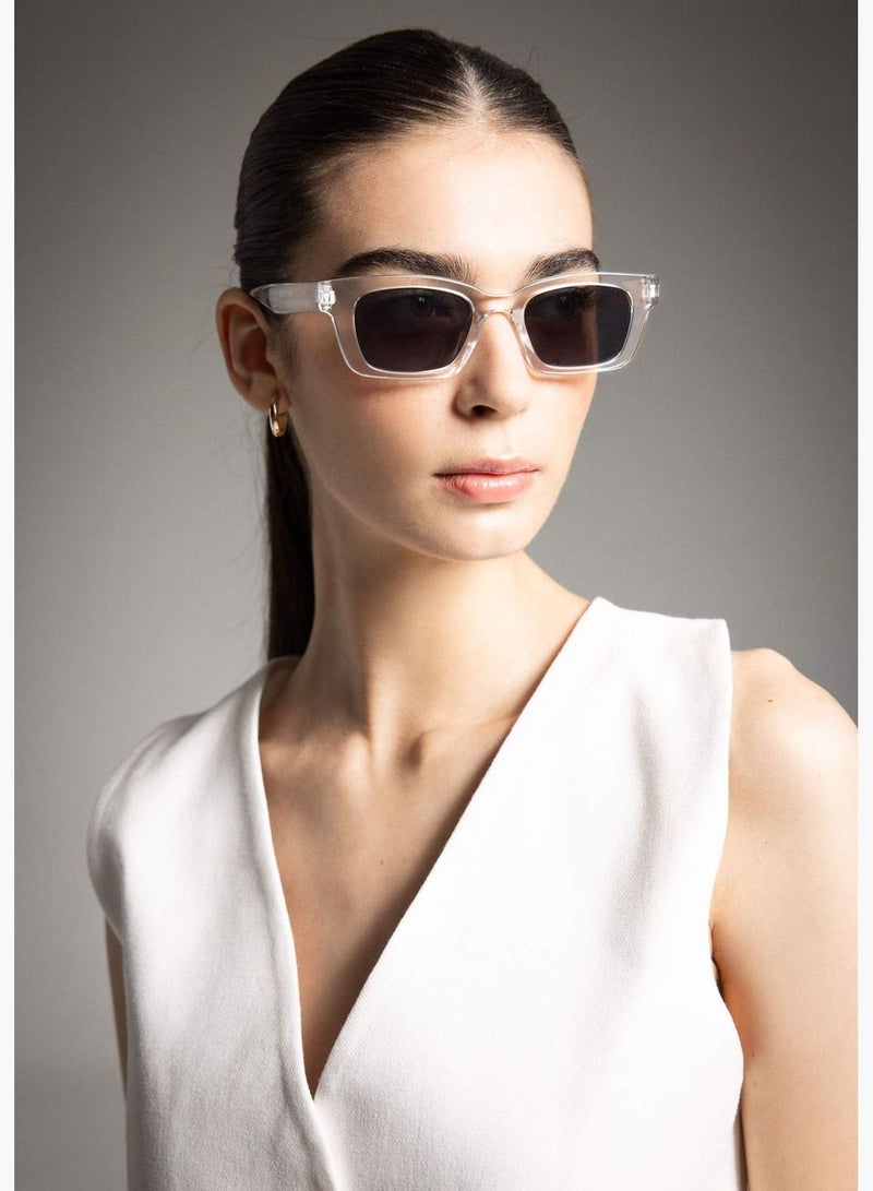Woman Rectangular Sunglasses