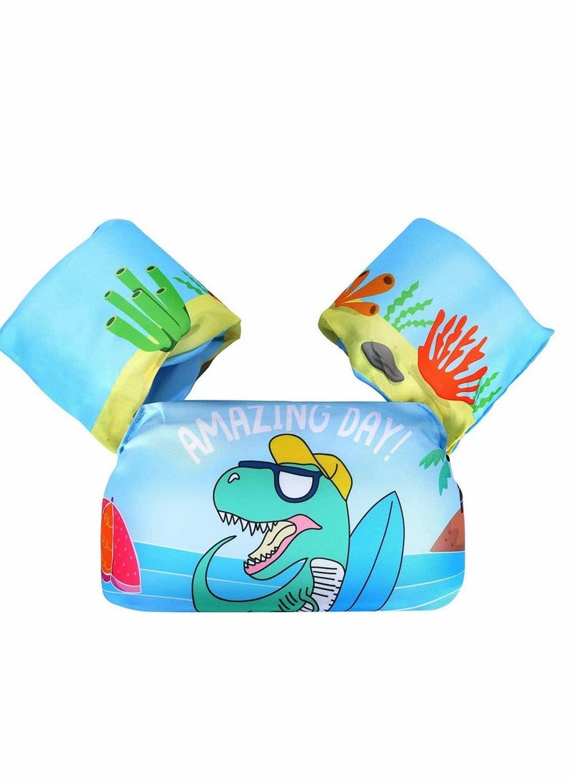 Swimming Float Vest for Kids Toddler Swimming Aids Arm Floaties for 2 6 Year Old, 14 25KG Learning to Swim