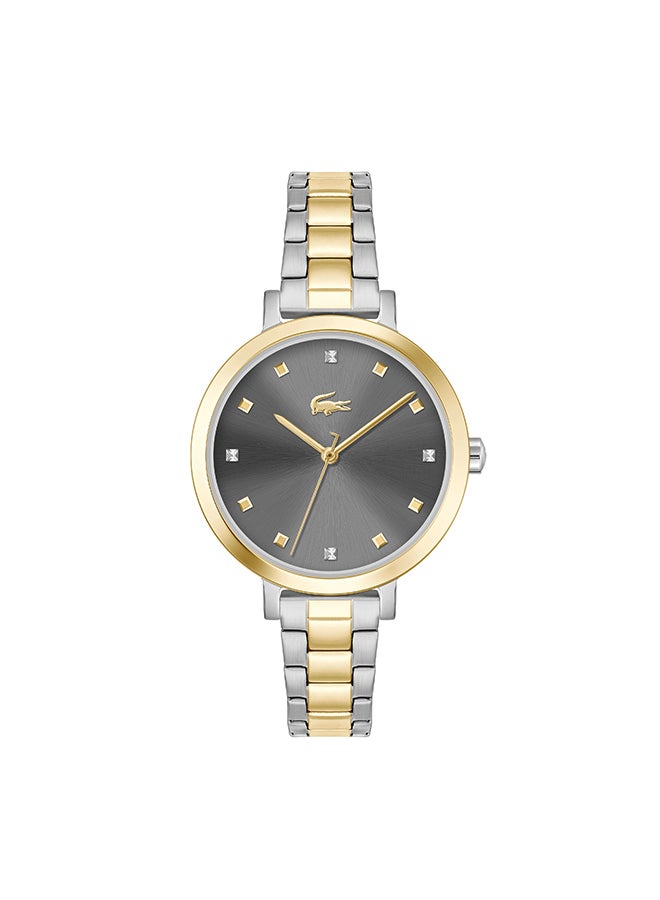 Women's Analog Round Shape Stainless Steel Wrist Watch 2001369 - 34 Mm