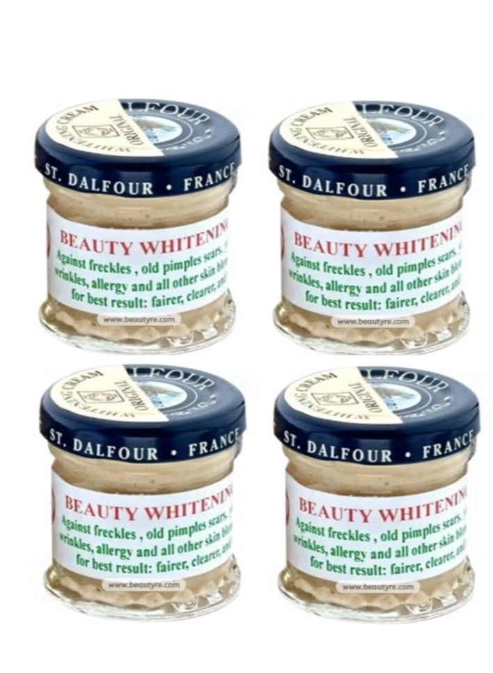 Set of 4 Authentic Gold Seal Filipina Logo White Face Cream 50grams
