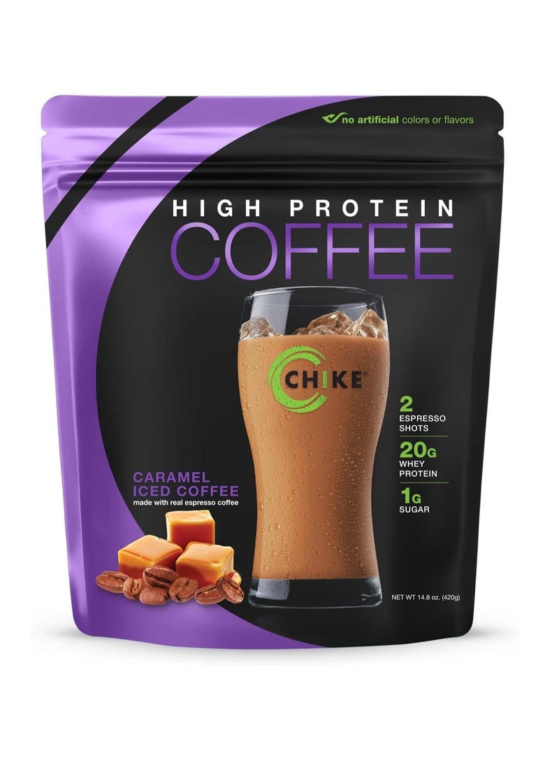 Chike High Protein Iced Coffee 14 Servings Caramel