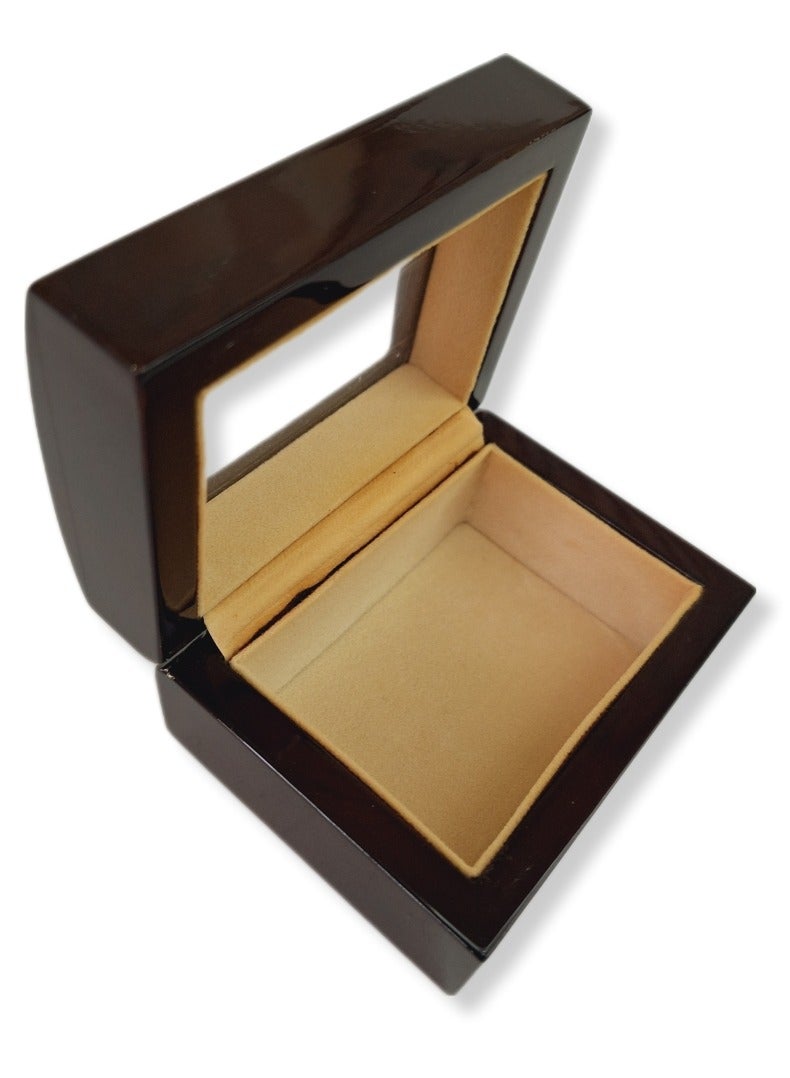Empty Classic Wooden Box Oud 10x8x5.5cm