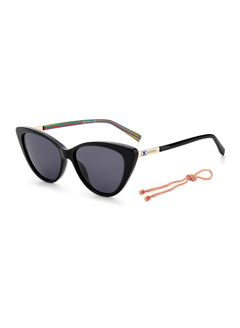 Women's UV Protection Cat Eye Sunglasses - Mmi 0049/S Black 15 - Lens Size: 43.7 Mm
