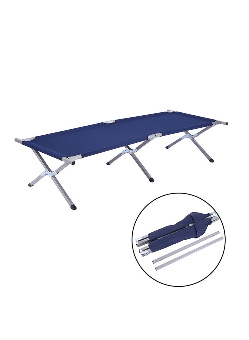 Camping Cot for Adults, Heavy-Duty Comfortable Military Army Style Portable Folding Sleeping Camp Tent Bed with Carry Bag