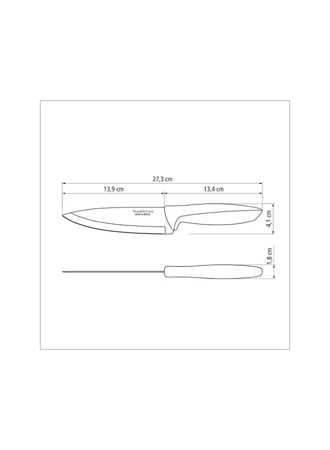 Chefs Knife Plenus - 6 Inches,White