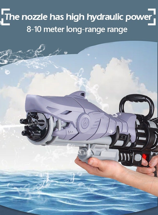 75cm Large Water Guns for Kids, Super Squirt Gun Water Soaker Blaster High Capacity, Big Size Long Shooting Range Summer Water Toys Gun, Squirt Water Blaster Guns, Extra large Gatling Water Gun