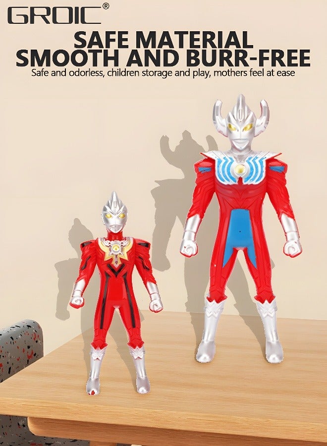 5 Pcs Ultraman Set Ultraman Figure Set Ultra Hero Set Ultraman Action Figure Toys Set Superhero Set Best Gifts Toys for Kids