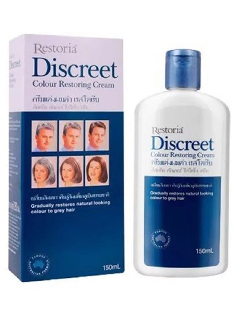 Restoria Discreet Hair Colour Restoring Cream 150ml