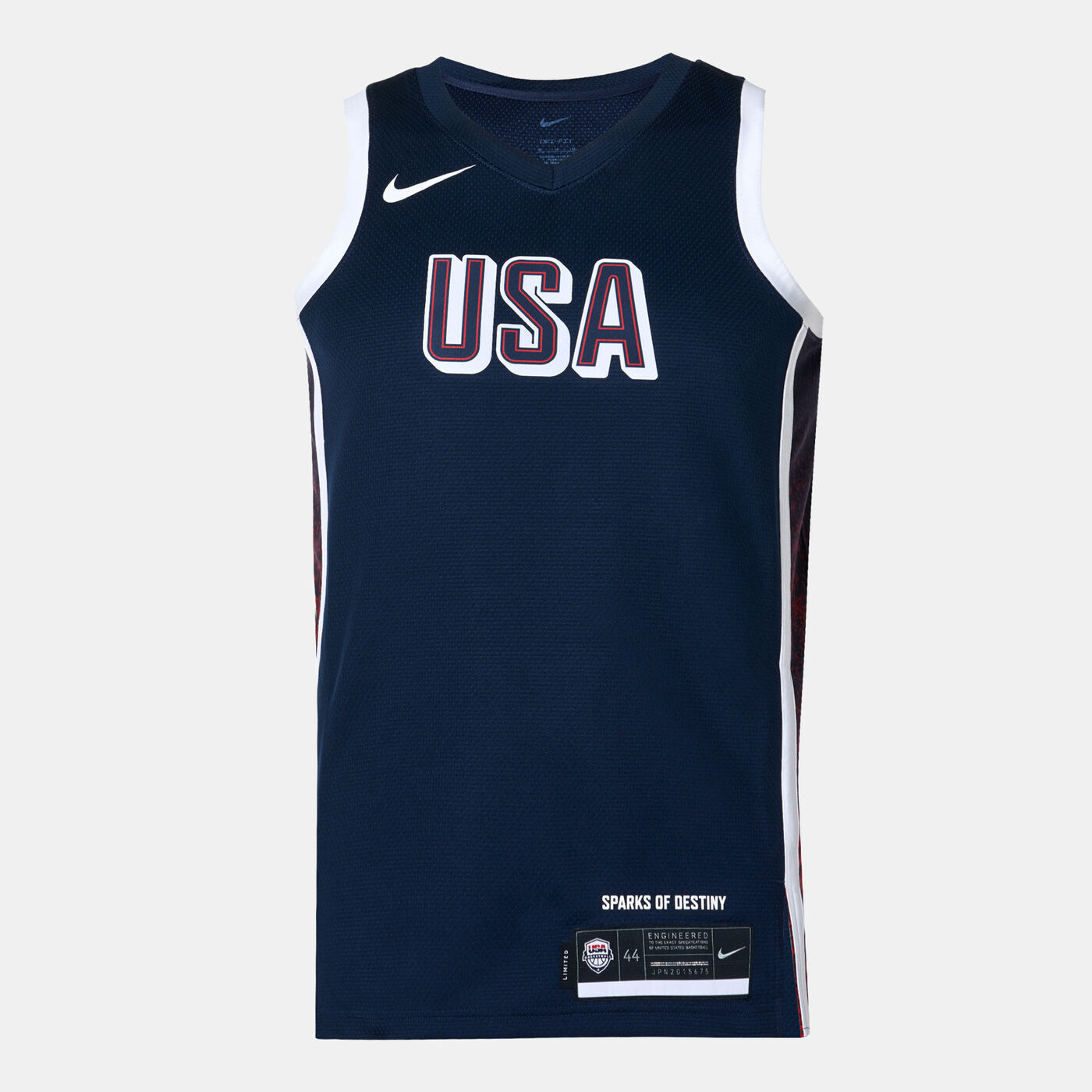 Men's Team USA Limited Road Basketball Jersey