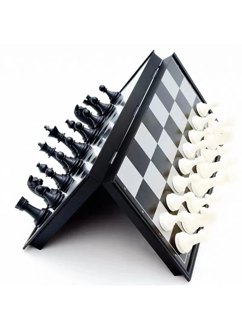 International Chess Folding Magnetic Plastic Chessboard Board Game Portable Kid Toy Portable Set 20cm