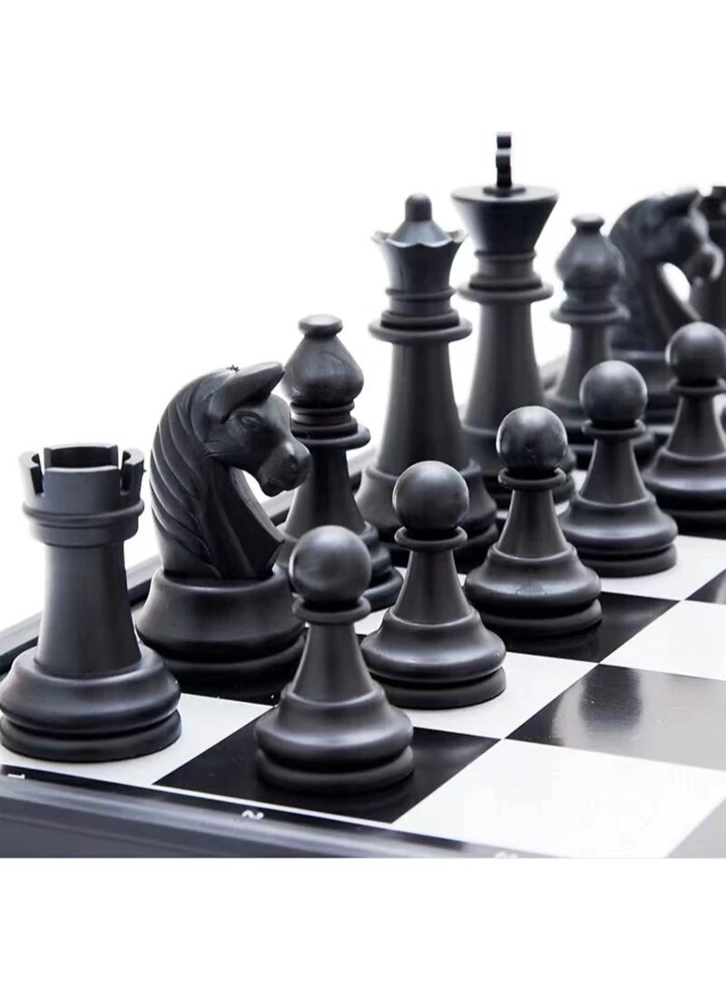 International Chess Folding Magnetic Plastic Chessboard Board Game Portable Kid Toy Portable Set 20cm