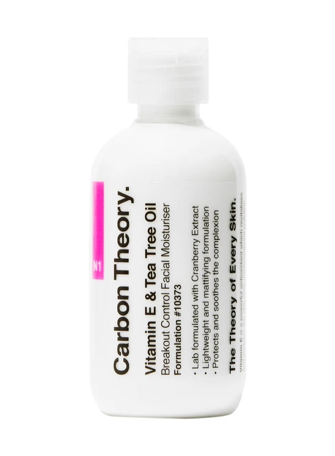 Vitamin E & Tea Tree Oil Breakout Control Facial Moisturiser