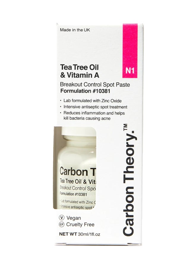 Tea Tree Oil And Vitamin A Breakout Control Spot Paste
