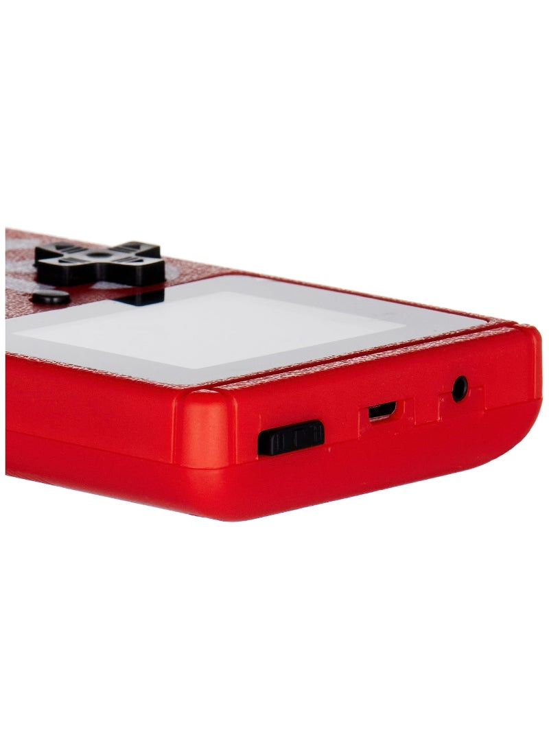 Retro Portable Mini Handheld Game Console Game Box 400 In 1 Games 3.0 Inch For Kids Red