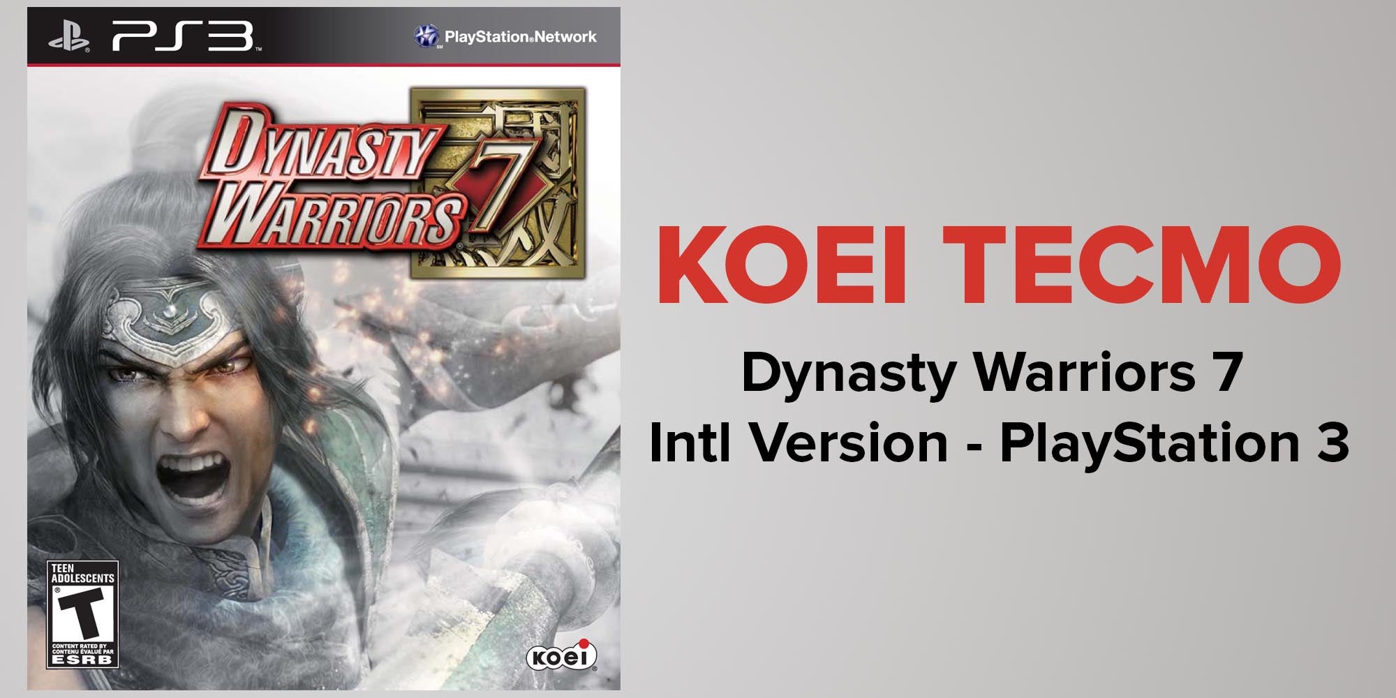 Dynasty Warrior 7 (Intl Version) - PlayStation 3 (PS3)