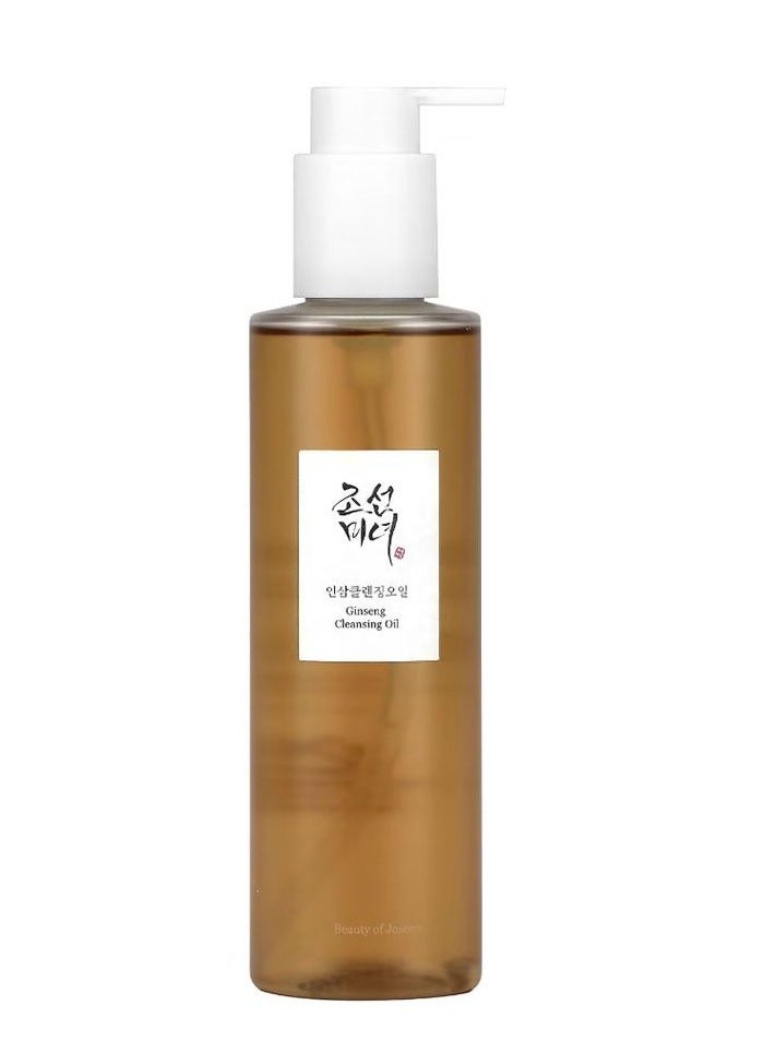 Skin Cleansing Oil Wash With Ginseng Extract Clear 210ml