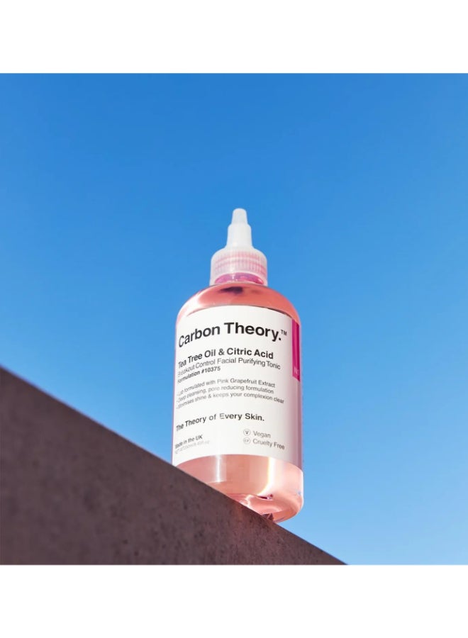 Tea Tree Oil & Citric Acid Breakout Control Facial Purifying Tonic