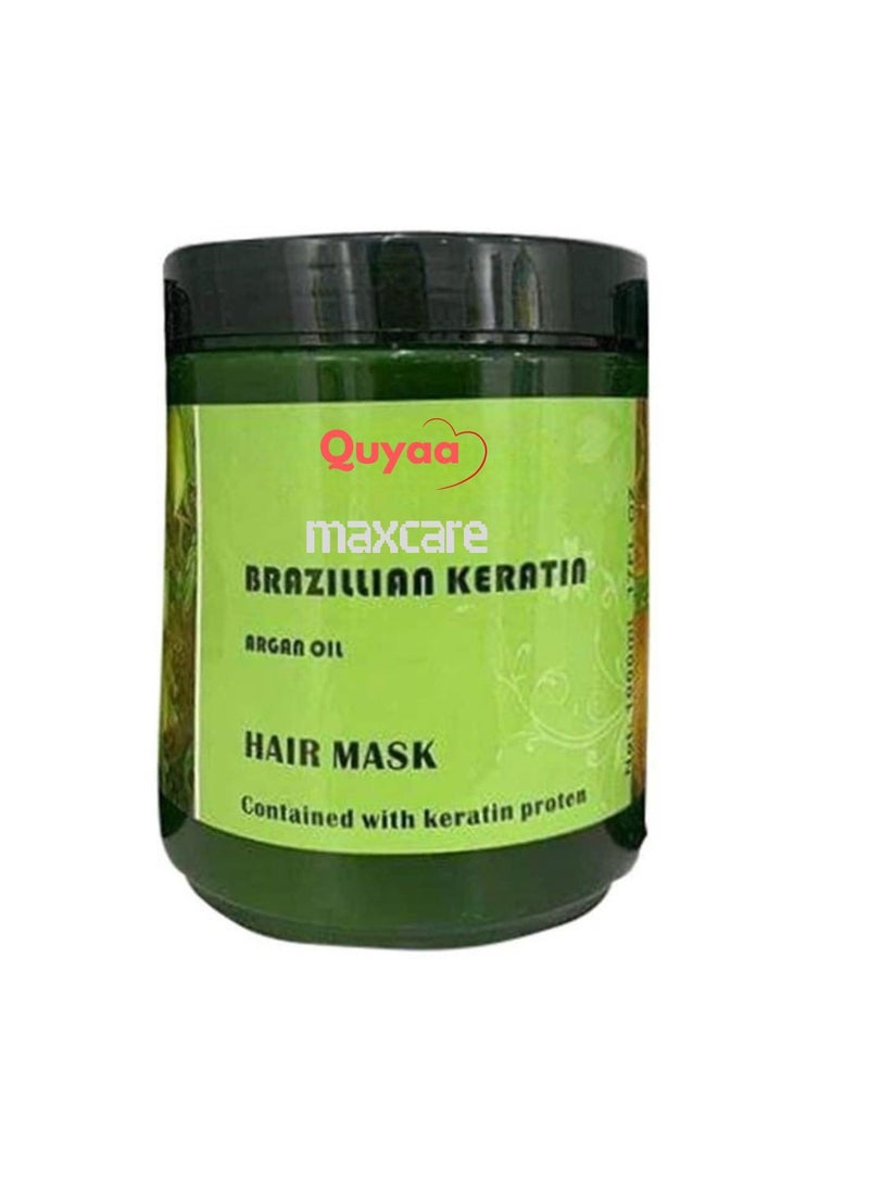 Maxcare Quyaa Keratin Hair Mask With Argan Oil 17FL.oz / 1000ml