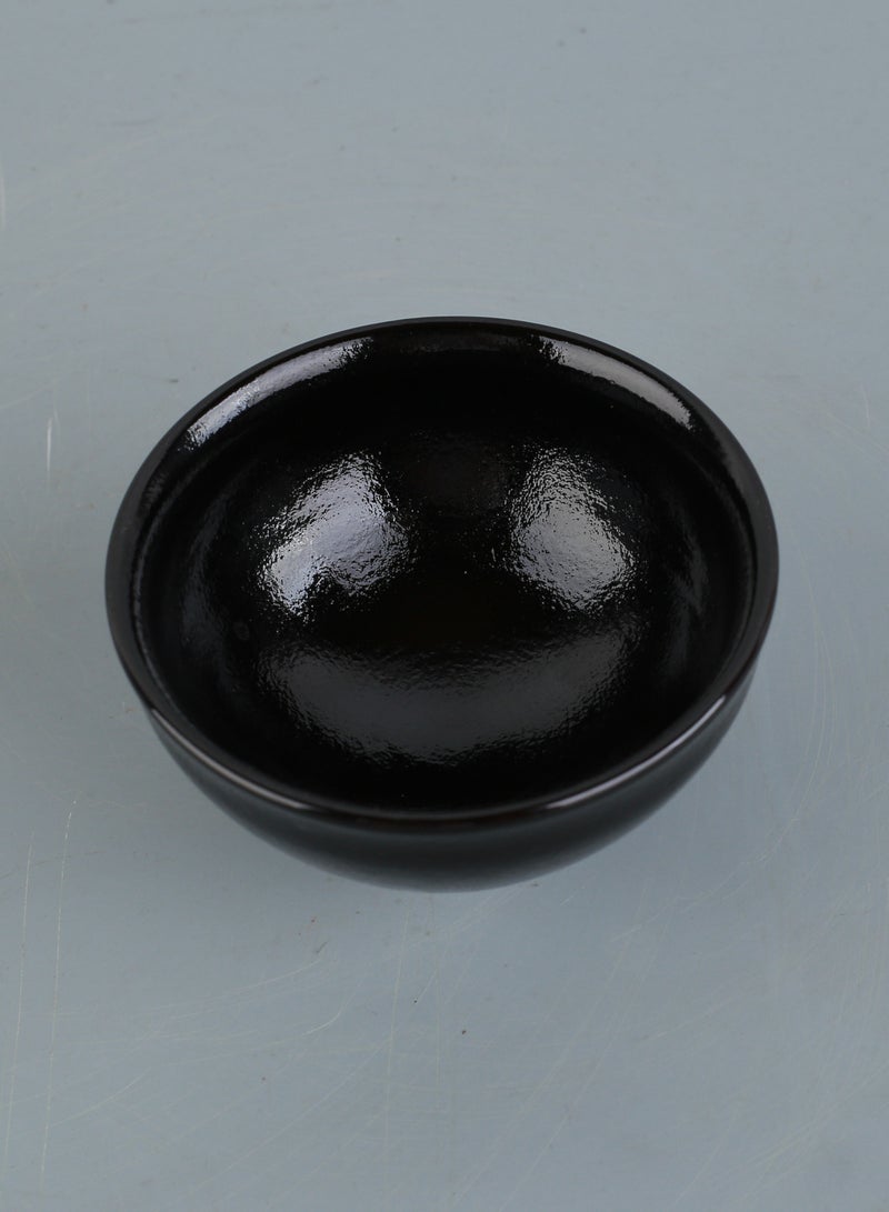 Tumbler black glaze single cup