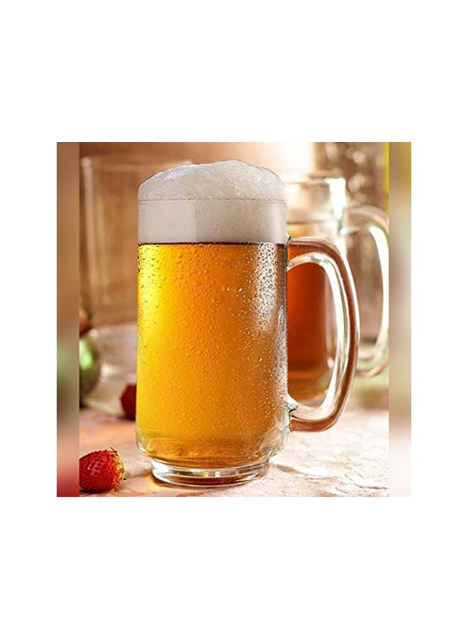 Playboy Beer Mug, Pack Of 6, Clear, 357 Ml, P00140