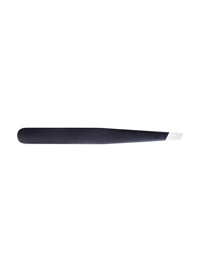 Slanted Tweezer Black 9.5cm