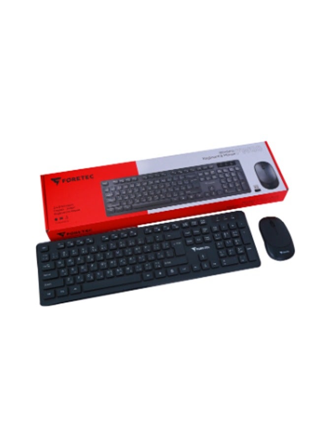 Fortec Wireless keyboard mouse combo