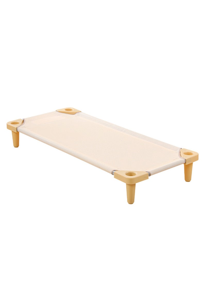 Heavy Duty Childrens Standard 130cm Stackable Daycare Cots for Preschool Kids Sleeping, Resting, and Naptime