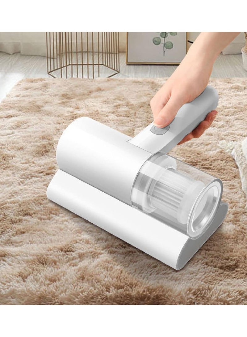 Handheld UV Mite Removal Instrument 10Kpa Super Suction Portable Household Mite Removal Vacuum Cleaner Suitable for Household Bed Mattress Sofa Anti-Dust Mite Vacuum Cleaner