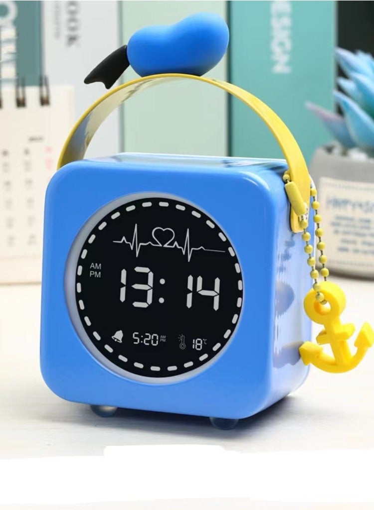 New Intelligent Black Technology Multifunctional Creativity Alarm Clock