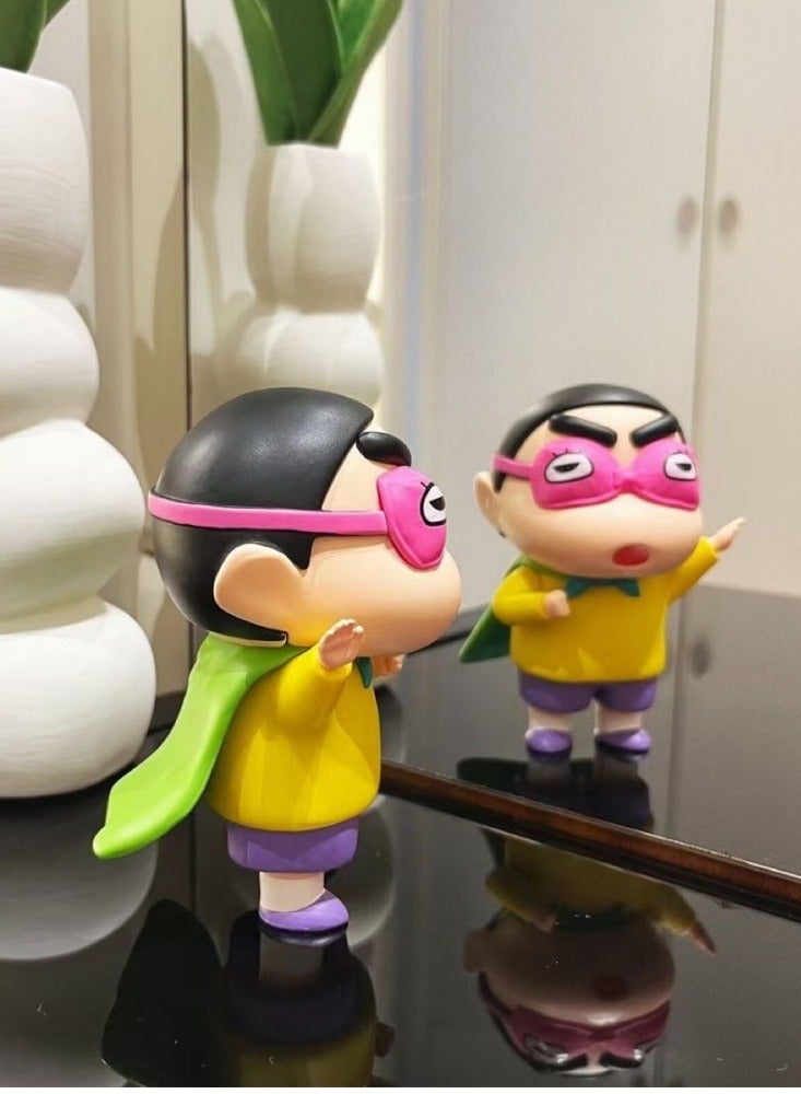 Crayon Shin-chan Ornaments Hand-made Dolls Exquisitely Detailed Design Collection Edition Dolls Hand-made Model Ornaments