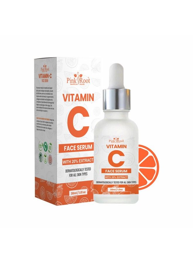 Vitamin C Serum For Face With 20% Extract Dermatologically Tested For All Skin Types (Vitamin C 30Ml)