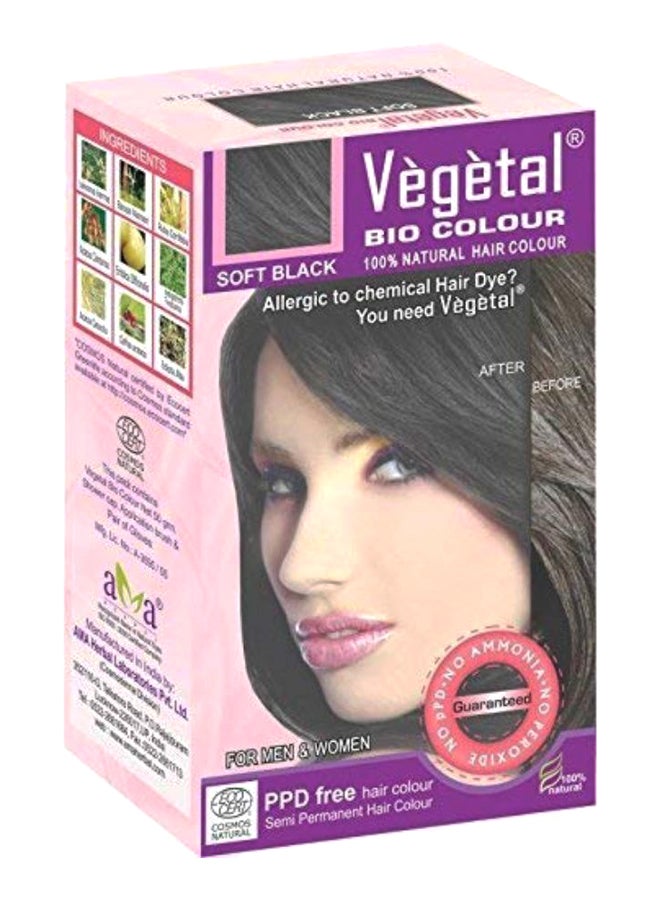 Bio Hair Colour Soft Black 50grams