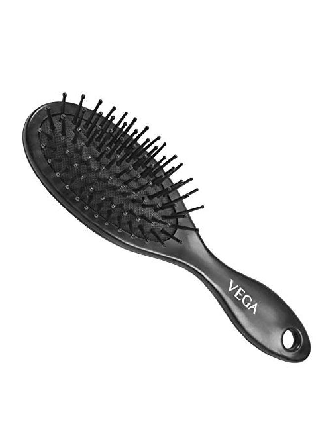 Cushioned And Steel Pin With Black Colored Body And Brush Head