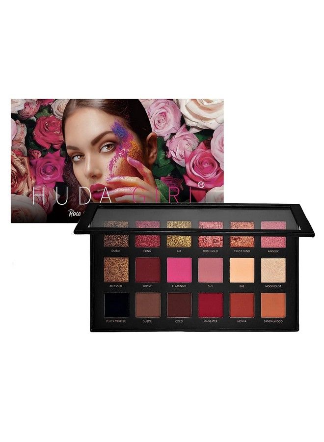 Beauty Rose Gold Eyeshadow Palette(18 Shades In 1 Kit With Mirror)