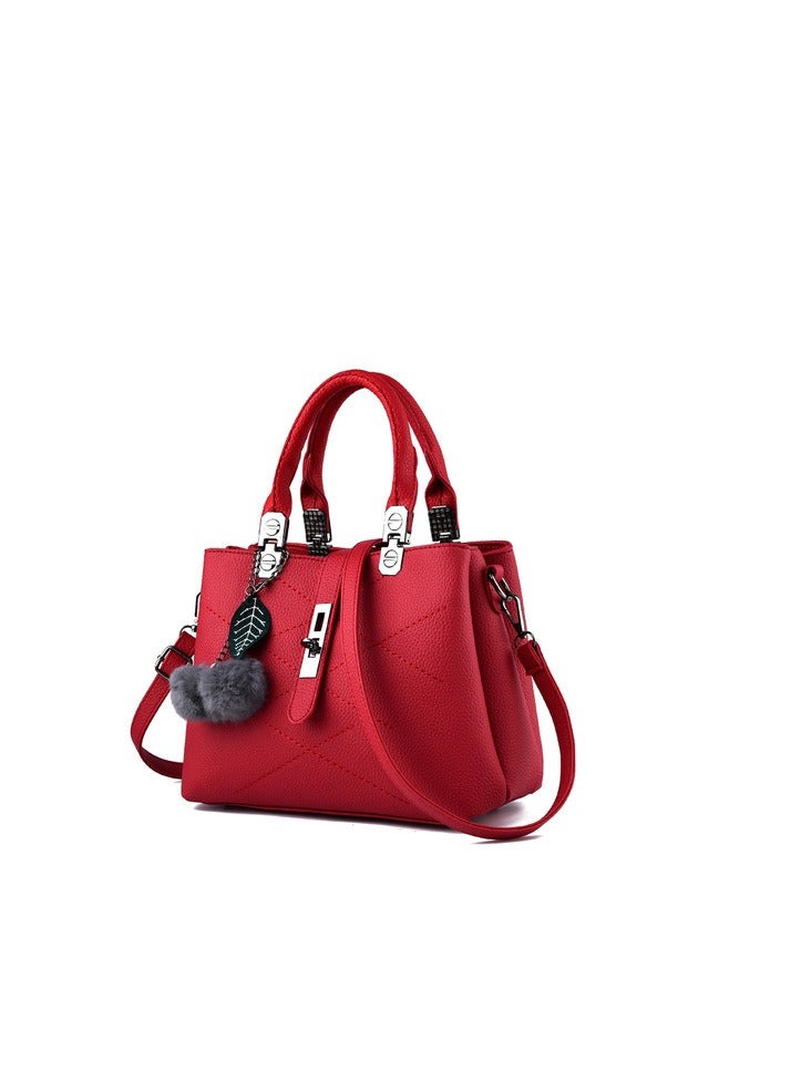 Women Leather Handbag Designer Top Handle Satchel Shoulder Tote Bags Crossbody Purses
