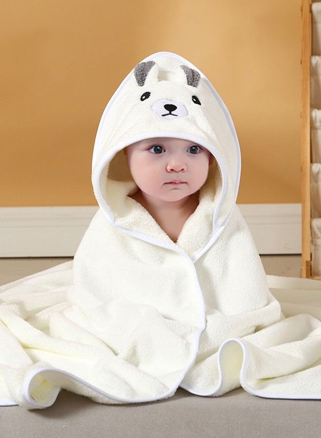 Baby Bath Towels Newborn Hooded Baby Towel Ultra Absorbent and Soft Cotton Hooded Washcloth for Baby Toddler Infant Unisex Hooded Baby Bath Towel