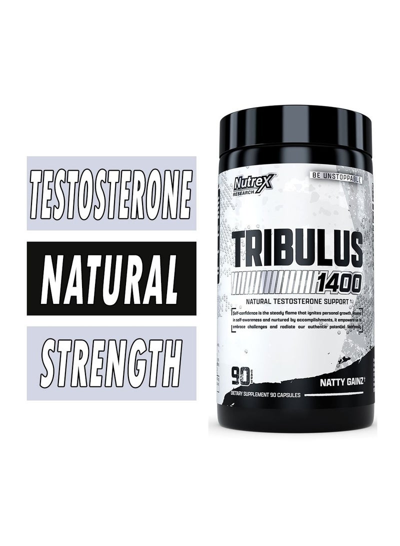 Tribulus 1400 NATTY GAINZ 90 Capsules