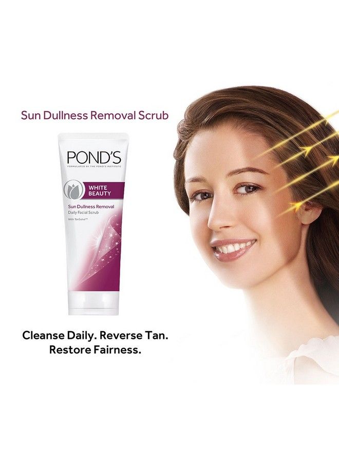 White Beauty Face Scrub Sun Dullness Removal 50G