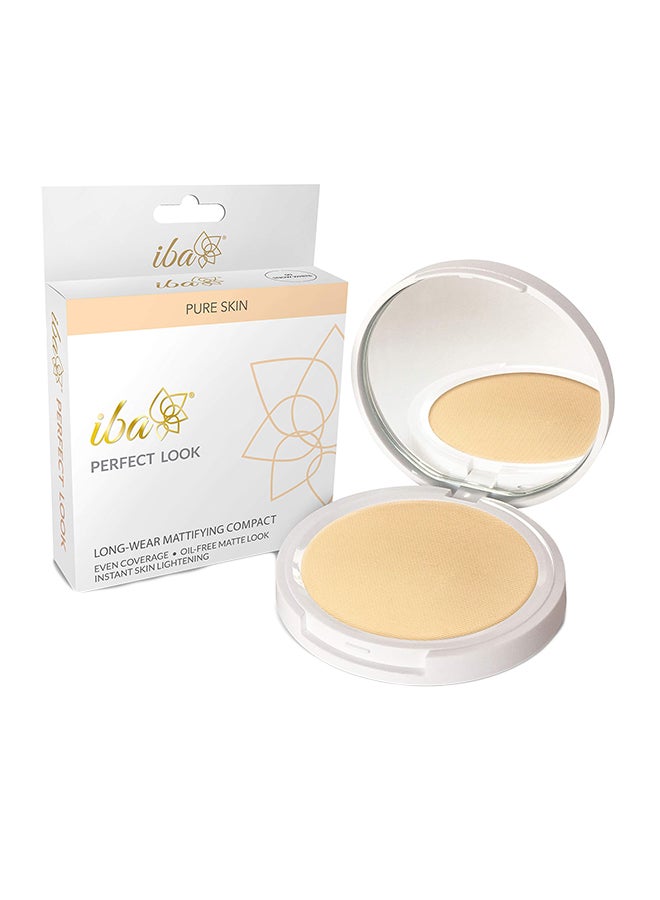 Perfect Look Long Wear Mattifying Compact Snow White
