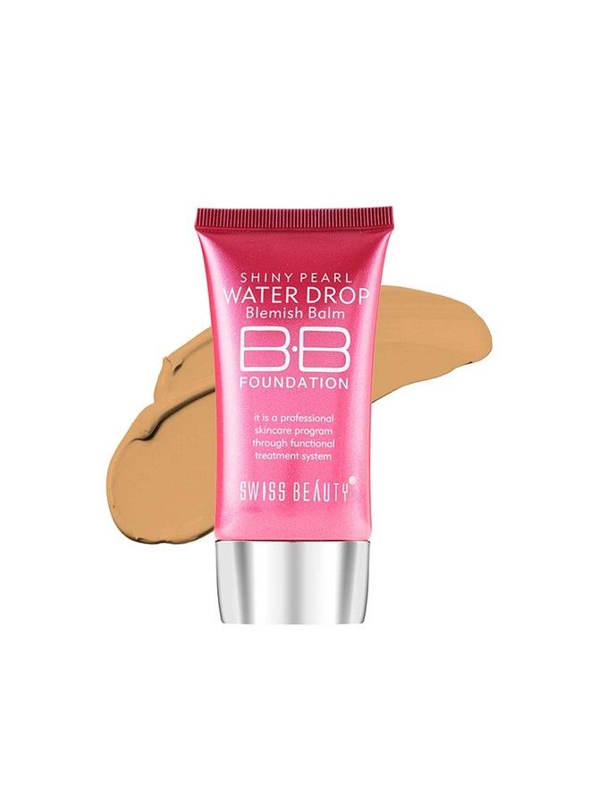 Matte Shiny Pearl Water Drop Blemish Long Lasting Balm Bb Lightweight Liquid Foundation Face Makeup Shade05 40Ml