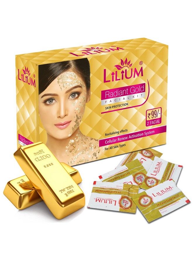 Radiant Gold Facial Kit 60Gm