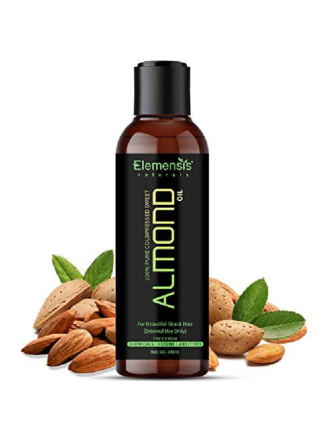 Pure Almond Oil Cold Pressed To Support Hair Growth Good Skin And Hair 100Ml