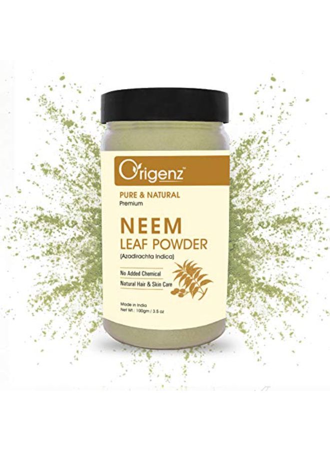 Premium Neem Leaf Powder For Hair & Skin 100Gm (Pack Of 1)