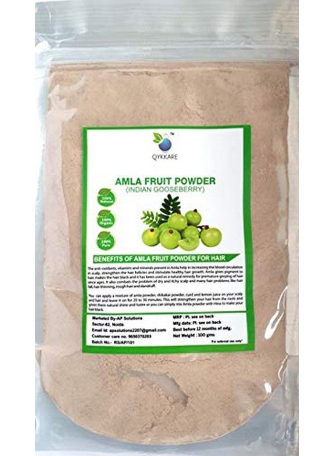 Premium Amla Fruit Powder 100% Natural 100 Gm